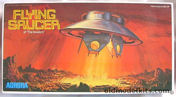 Aurora 1/72 Flying Saucer from The Invaders, 256 plastic model kit